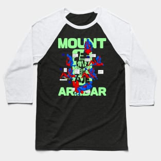 BJJ T-Shirt.  Jiu Jitsu Mount Armbar Baseball T-Shirt